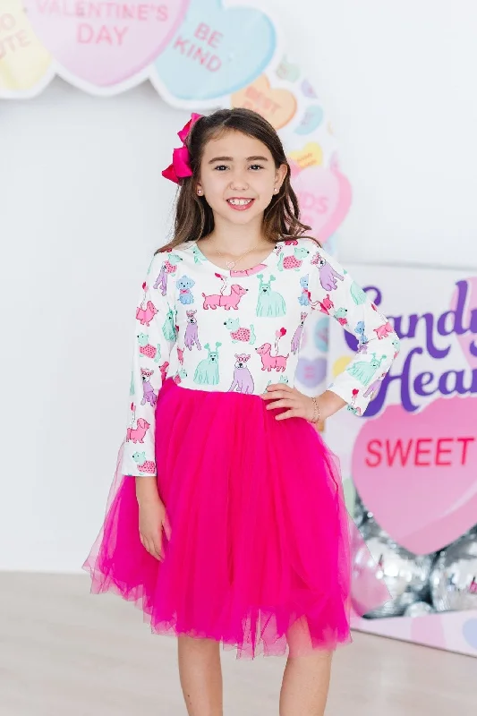 Best Clearance Sales Right Now I Chews You L/S Tutu Dress