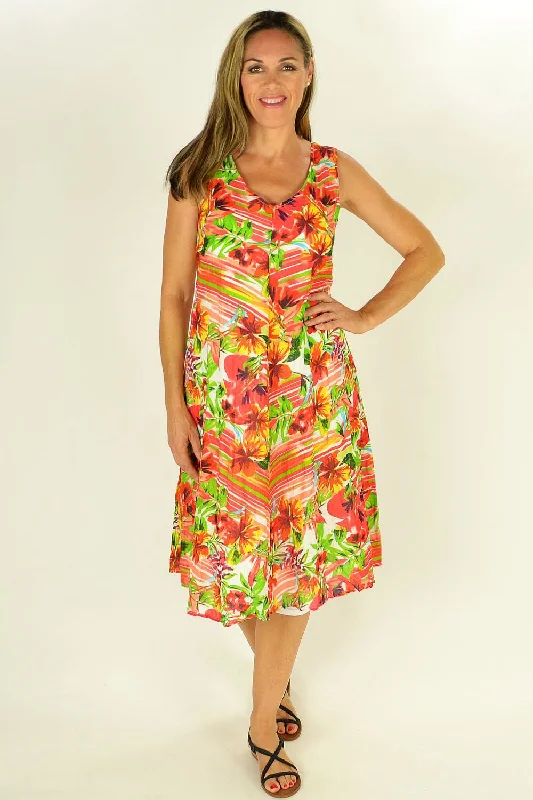 Evening Elegance Hawaii Tunic Dress