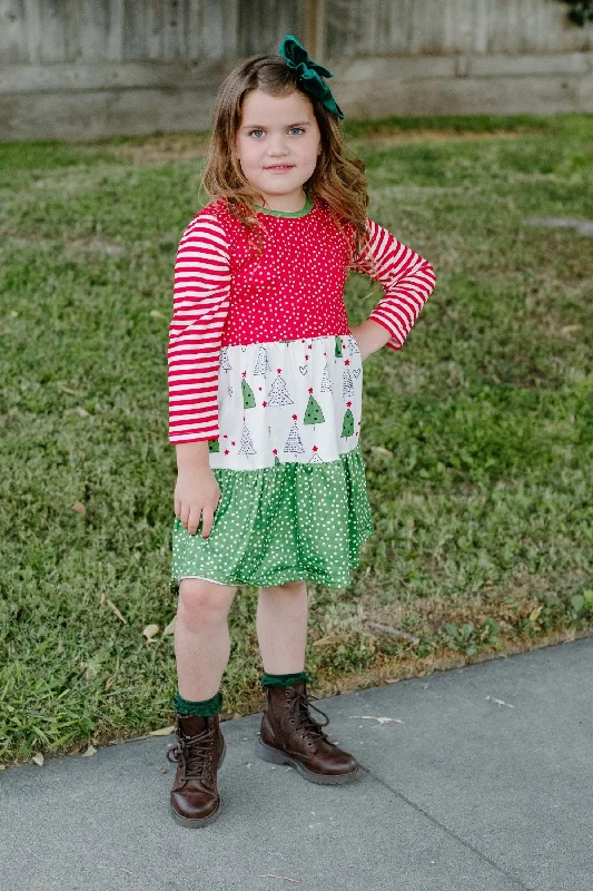 Sophisticated Outfits CHRISTMAS TREE LAYER DRESS