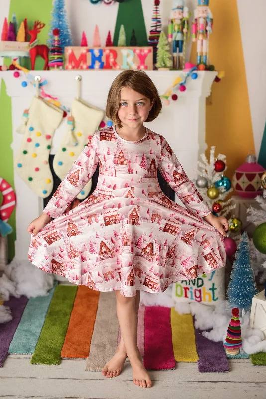 New Arrival Discounts WINTER WONDERLAND TWIRLY DRESS