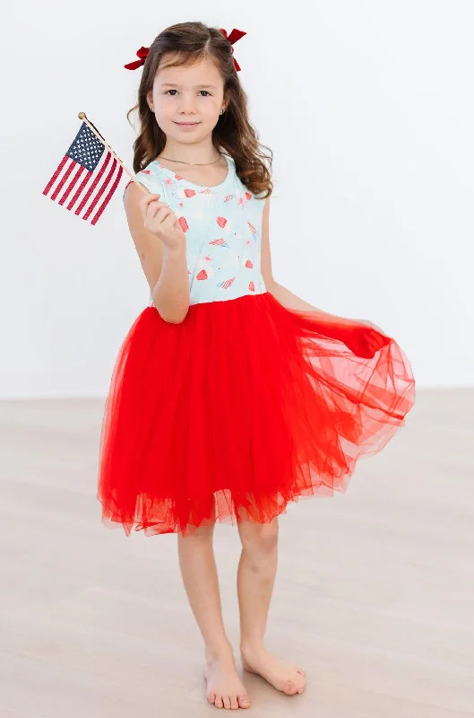 Women's Seasonal Wardrobe Clothing Sweet Land of Liberty Tank Tutu Dress