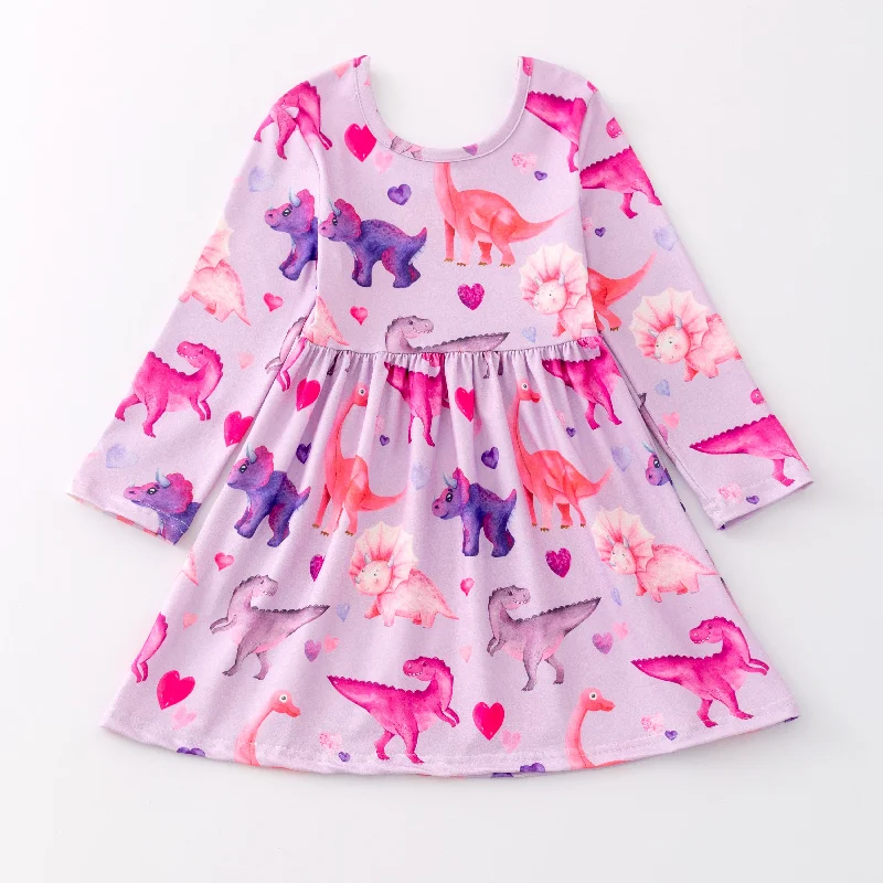 Women's Elegant Clothes VALENTINE DINO DRESS