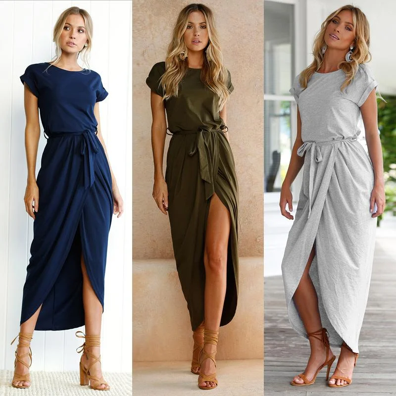 Online Boutiques Clothing Casual High Rise Summer Dress