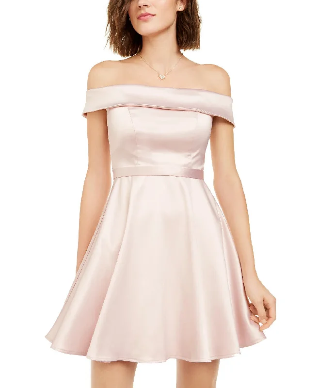 Bundle Offer 1 - sequin hearts pink off the shoulder dress