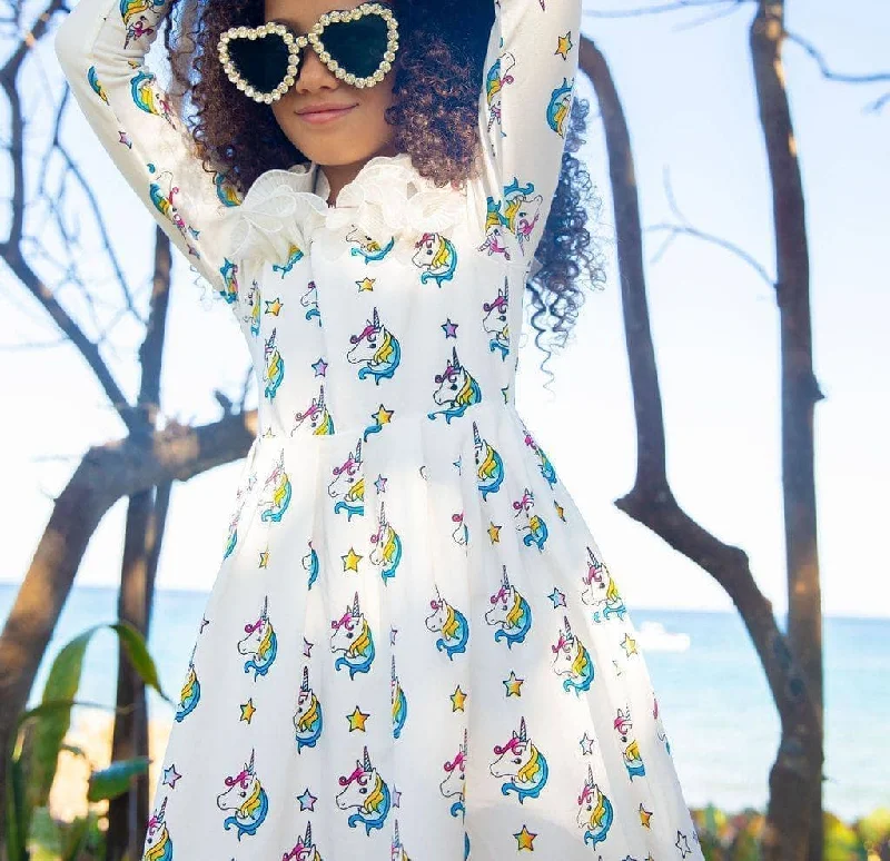 Clothes Women Rainbow Unicorn Dream Dress