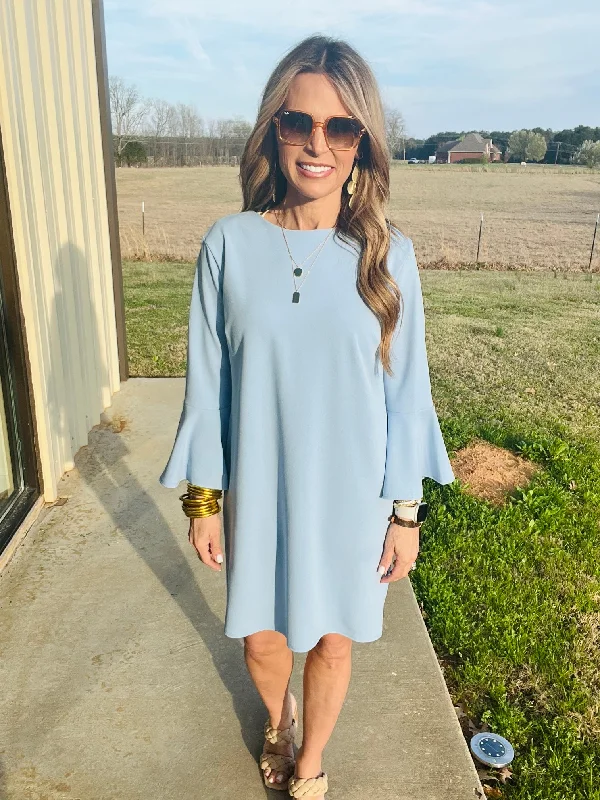 Flash Sale Event SELF LOVE DRESS- LIGHT BLUE