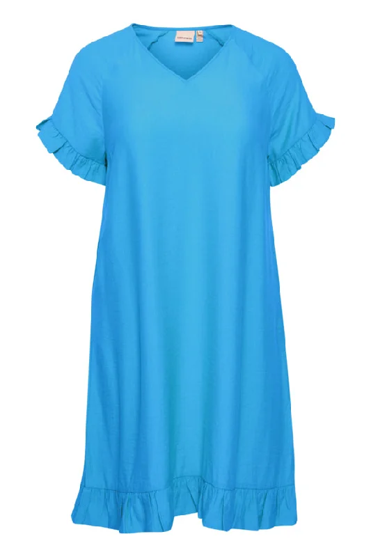 Women's Online Clothing Boutique Simple Wish Hot Dress in Blue