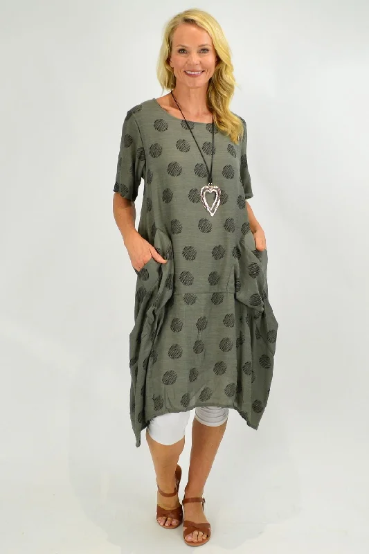 Best Boutiques Online Grey Bubble Tunic Dress