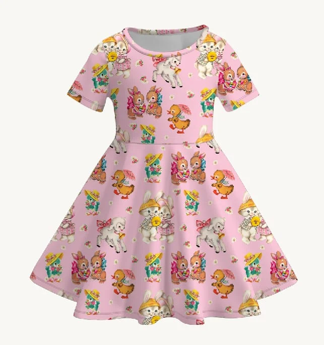 Affordable Luxury Women's Garments VINTAGE BUNNY TWIRL DRESS PREORDER