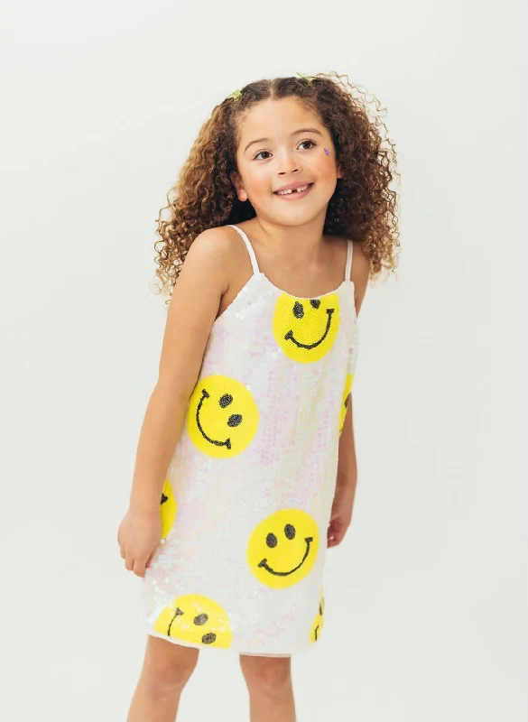 Evening Looks Don't Worry Be Happy Tank Dress Sequin Tank Dress