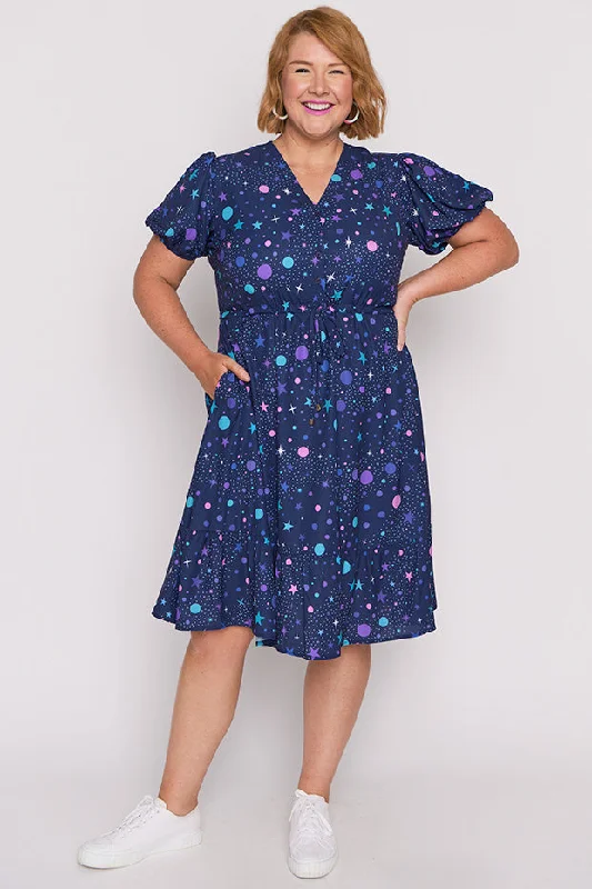 Women's Everyday Clothes Amelia Nebula Dress