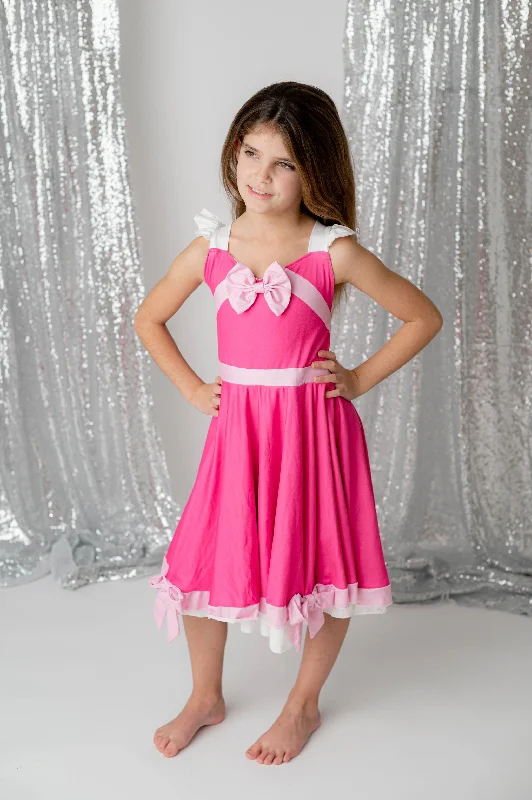 End of Season Sale PINK PRINCESS TWIRLY DRESS PRE-ORDER