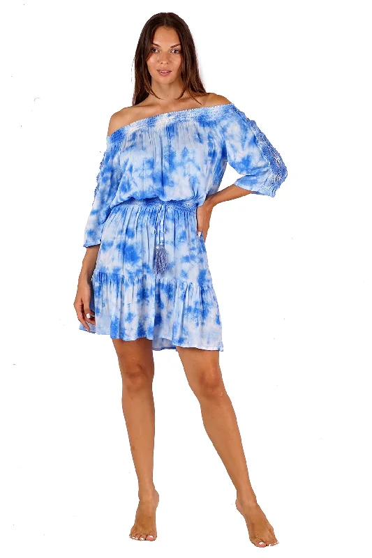 City Fashion Tatiana Tie Dye Dress UC_20033