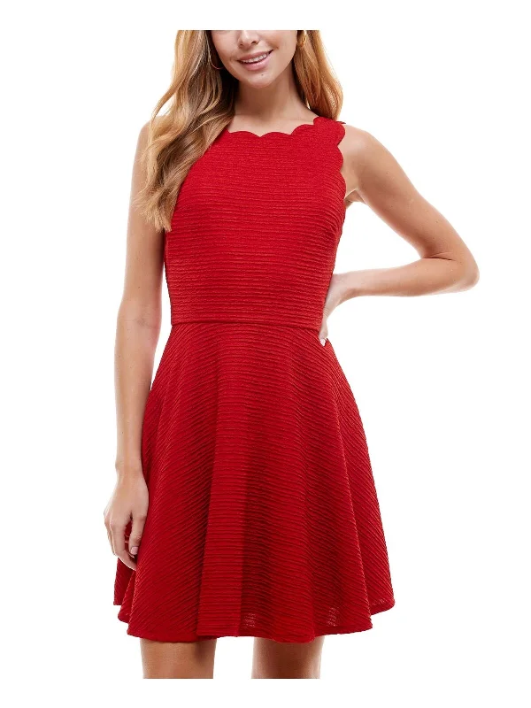 Vintage-Inspired Women's Clothes 1 - city studio red scallop dress