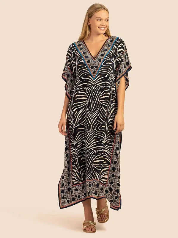 Top 10 Women's Online Clothing Stores Game Of Love Women's V-neck Kaftan Dress