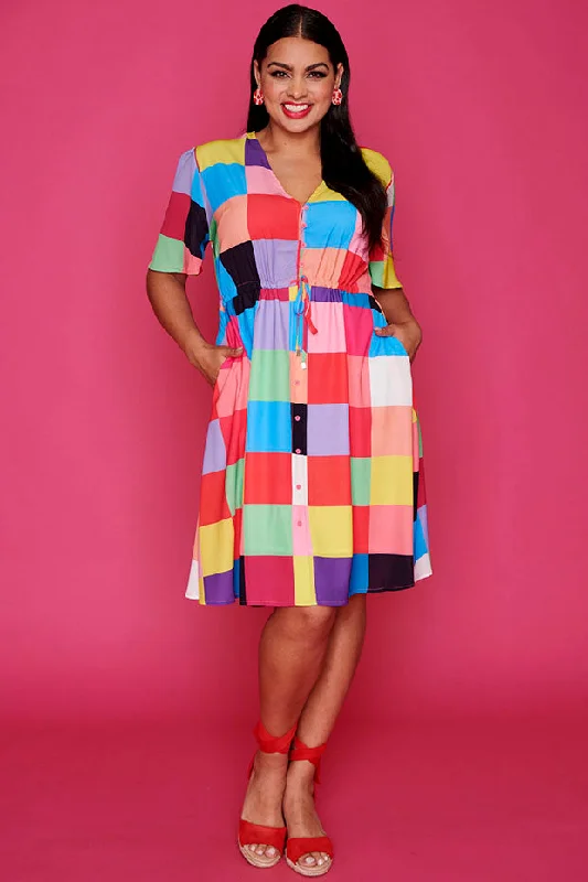 Hot Trends Siena Rubik's Cube Dress