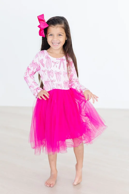 Discount Price Pretty in Pink L/S Tutu Dress