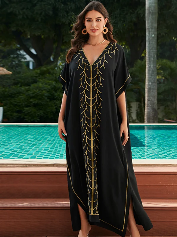 Trendy Women's Fashion Women's Confidence With Every Wear Long Kaftan Dress