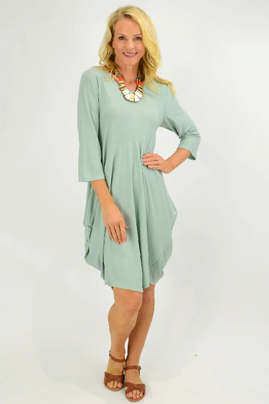 Affordable Women's Clothing Online Moss Green Sophia Tunic Dress