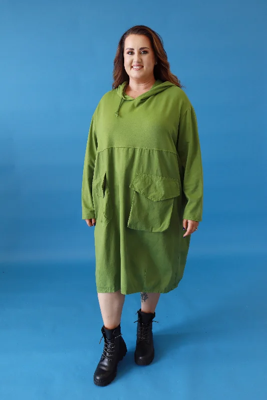 Clothing For Women Philomena Cotton Dress in Green