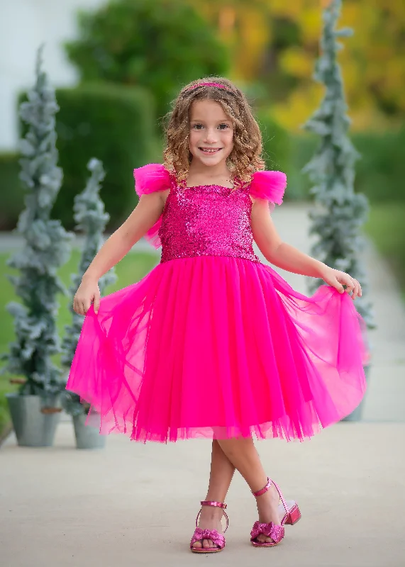 Bundle Offer HOT PINK SPARKLE TUTU DRESS