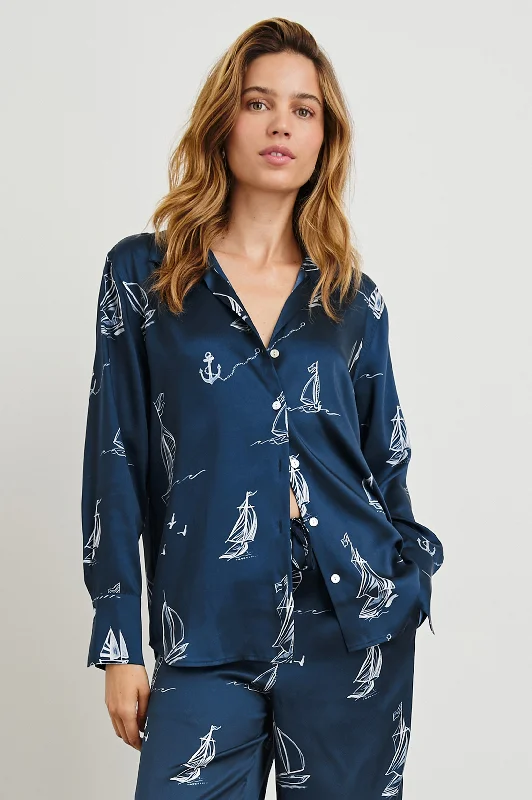 LEDGER SHIRT - SAILBOATS