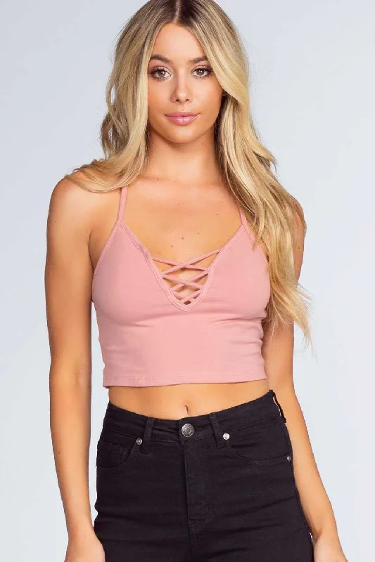 Aiden Bralette - Mauve