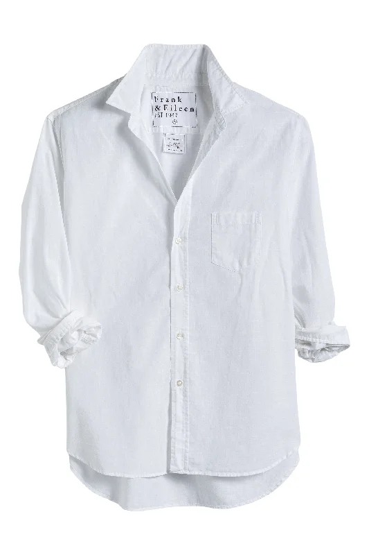 Frank & Eileen Eileen Shirt in White Chambray