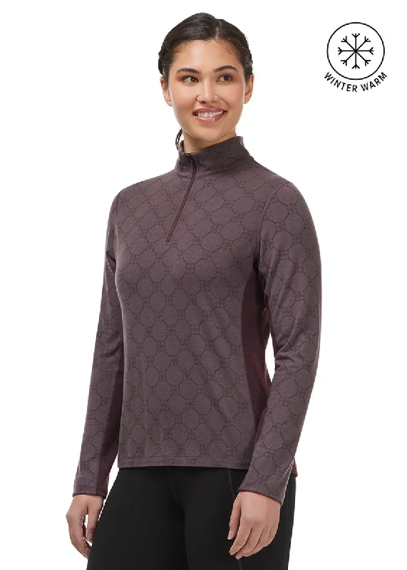 Stable Temp Merino Wool Quarter Zip Top