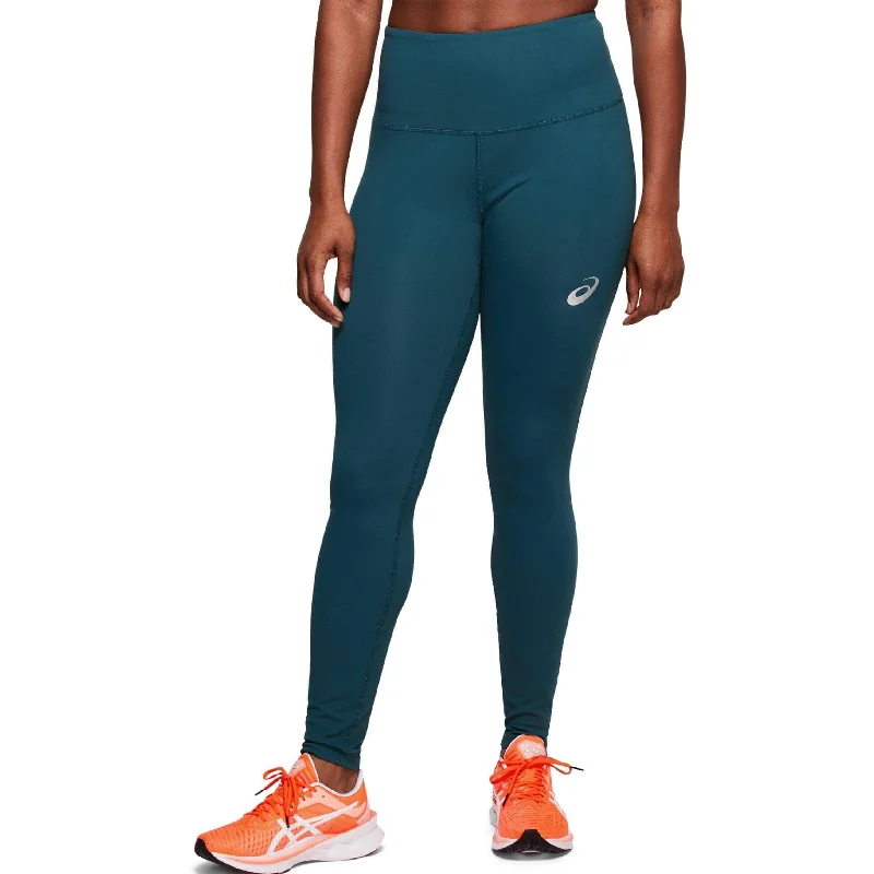 Asics High Waist 2 Womens Long Running Tights - Blue