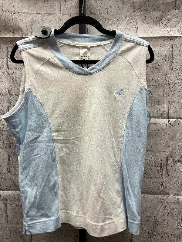 Athletic Tank Top By Adidas  Size: L