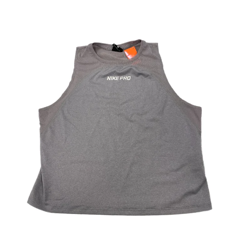 Athletic Tank Top By Nike Apparel  Size: Xl