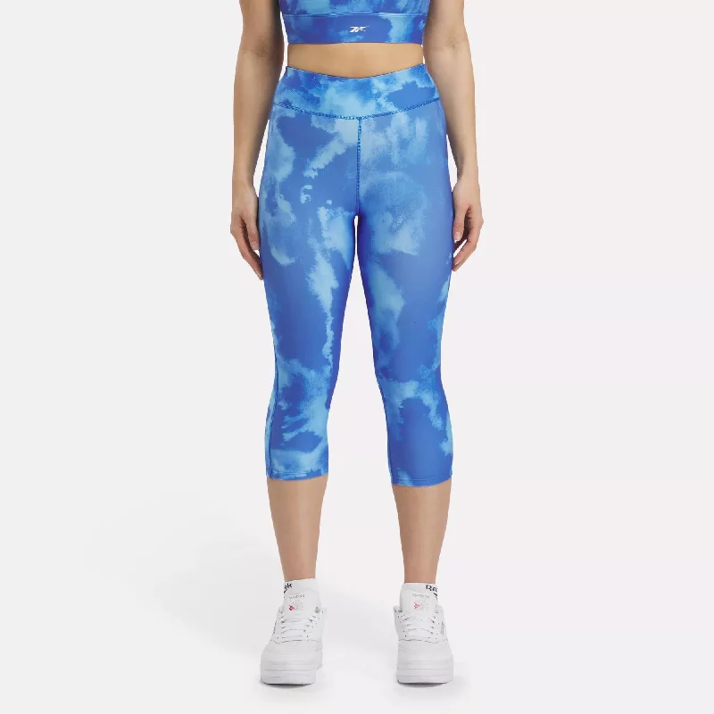 ID Train Allover Print Capri Leggings