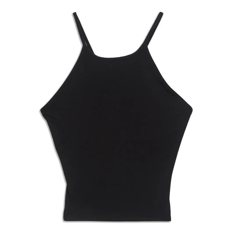 Lightweight High-Neck Yoga Tank Top - Resale