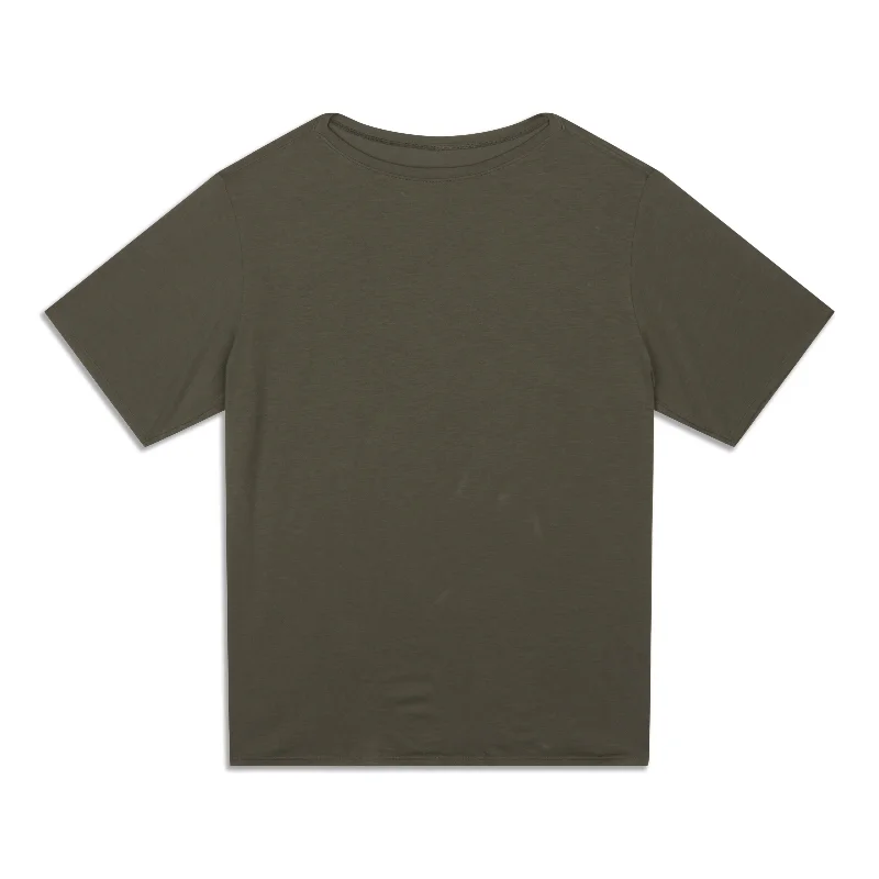 Relaxed-Fit Boatneck T-Shirt - Resale