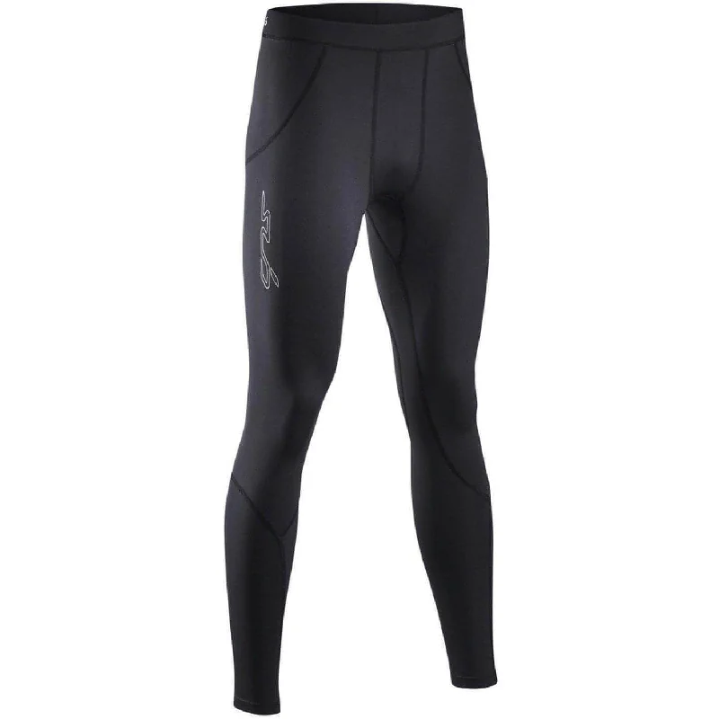 Sub Sports Fitted Cold Thermal Mens Running Tights - Black