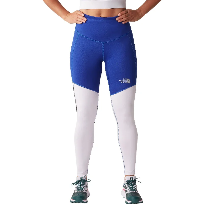 The North Face Run Womens Long Running Tights - Blue