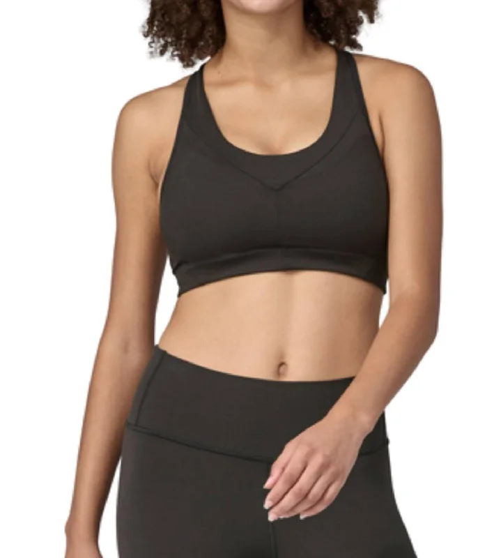 Women's Trendy Apparel Wild Trails Sports Bra In Black