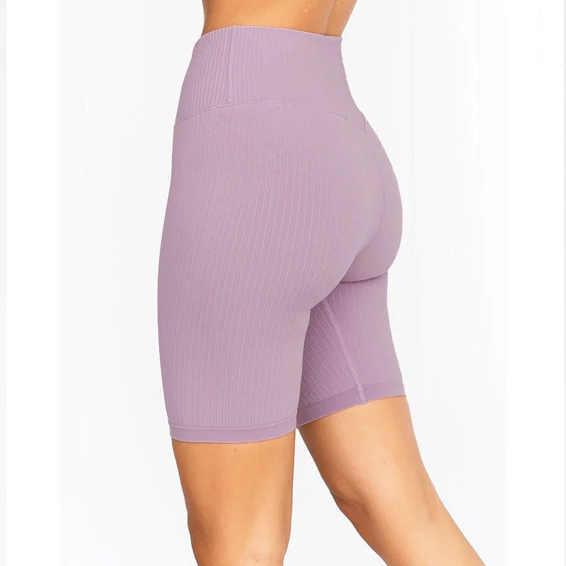 Women's High Waisted Yoga Gym Shorts