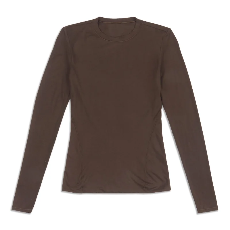 Wundermost Ultra-Soft Crewneck Long-Sleeve Shirt - Resale