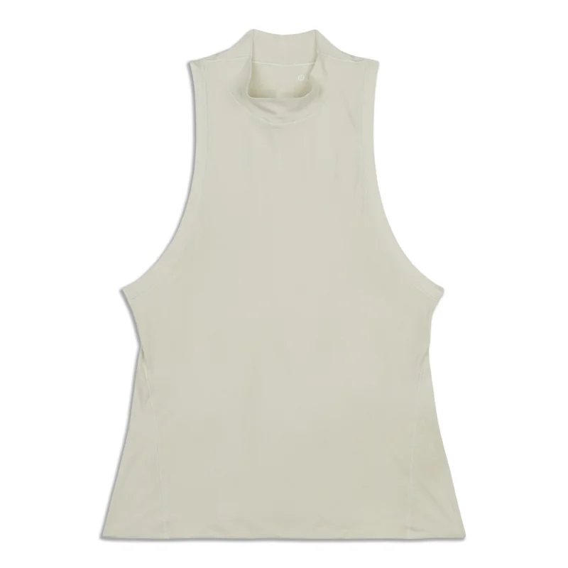 Wundermost Ultra-Soft Mockneck Tank Top - Resale